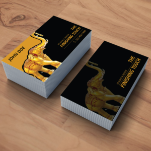 Design de Carte de Visite par webeezine pour The Finishing Touch | Design : #14656352