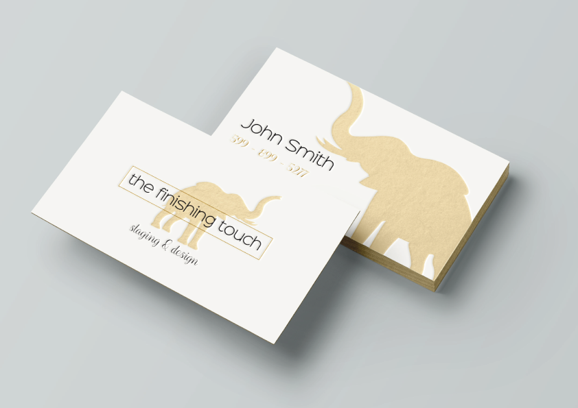Business Card Design by coo.lt for The Finishing Touch | Design #14622201