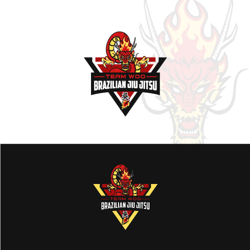 Logo Design by @vorbys for Woo Kickboxing Academy LLC | Design #14604936
