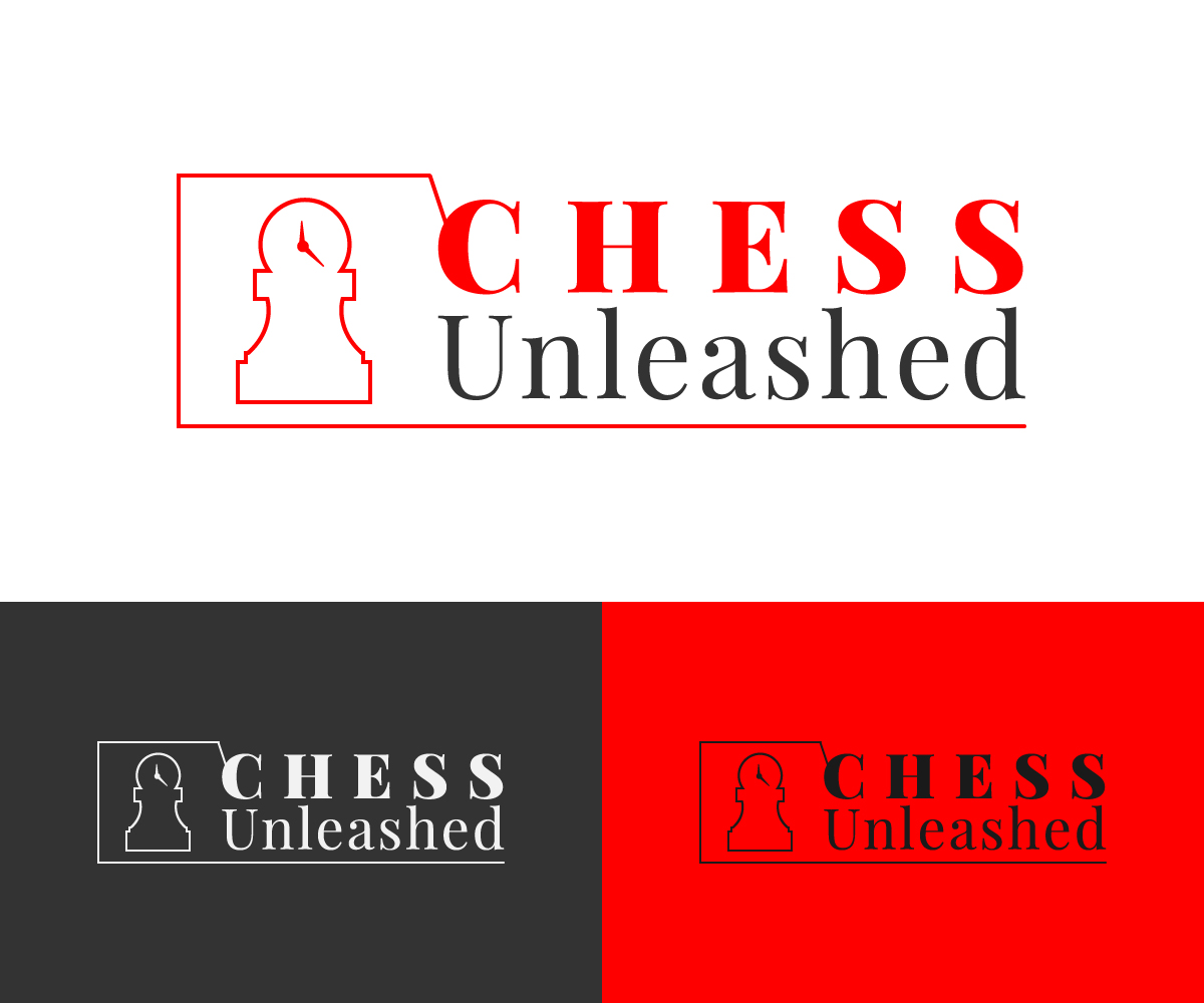 Logo Design by ElenaGabriela for Chess Unleashed LLC | Design #14574043