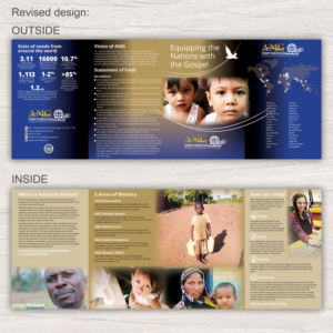 AMG International's Primary Marketing Brochure (Gate Fold Format) | Broschüren-Design von Katyas Art and Design