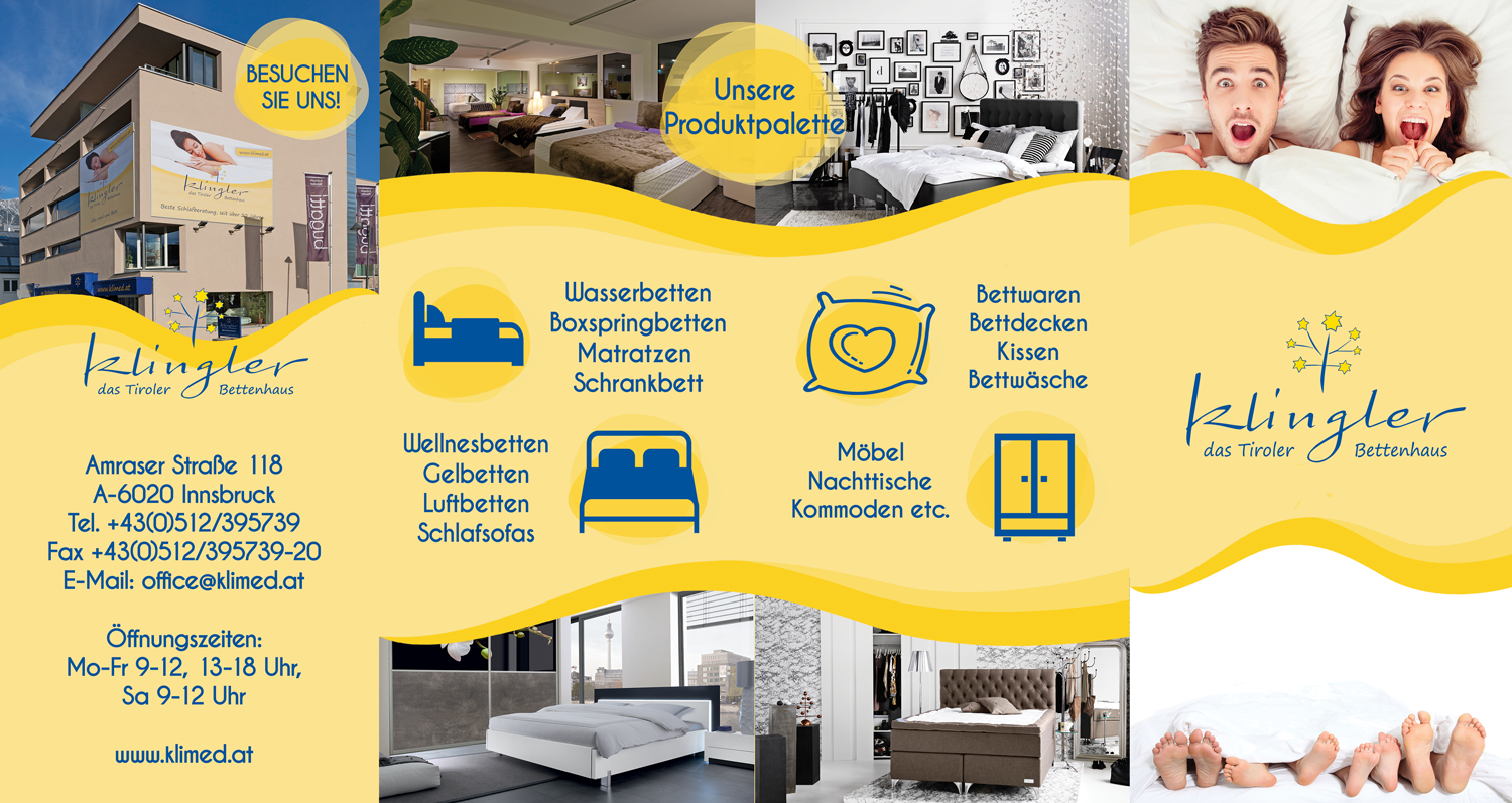 Flyer Design by fexdesign for Klingler Bettenstudio GmbH | Design #14605375