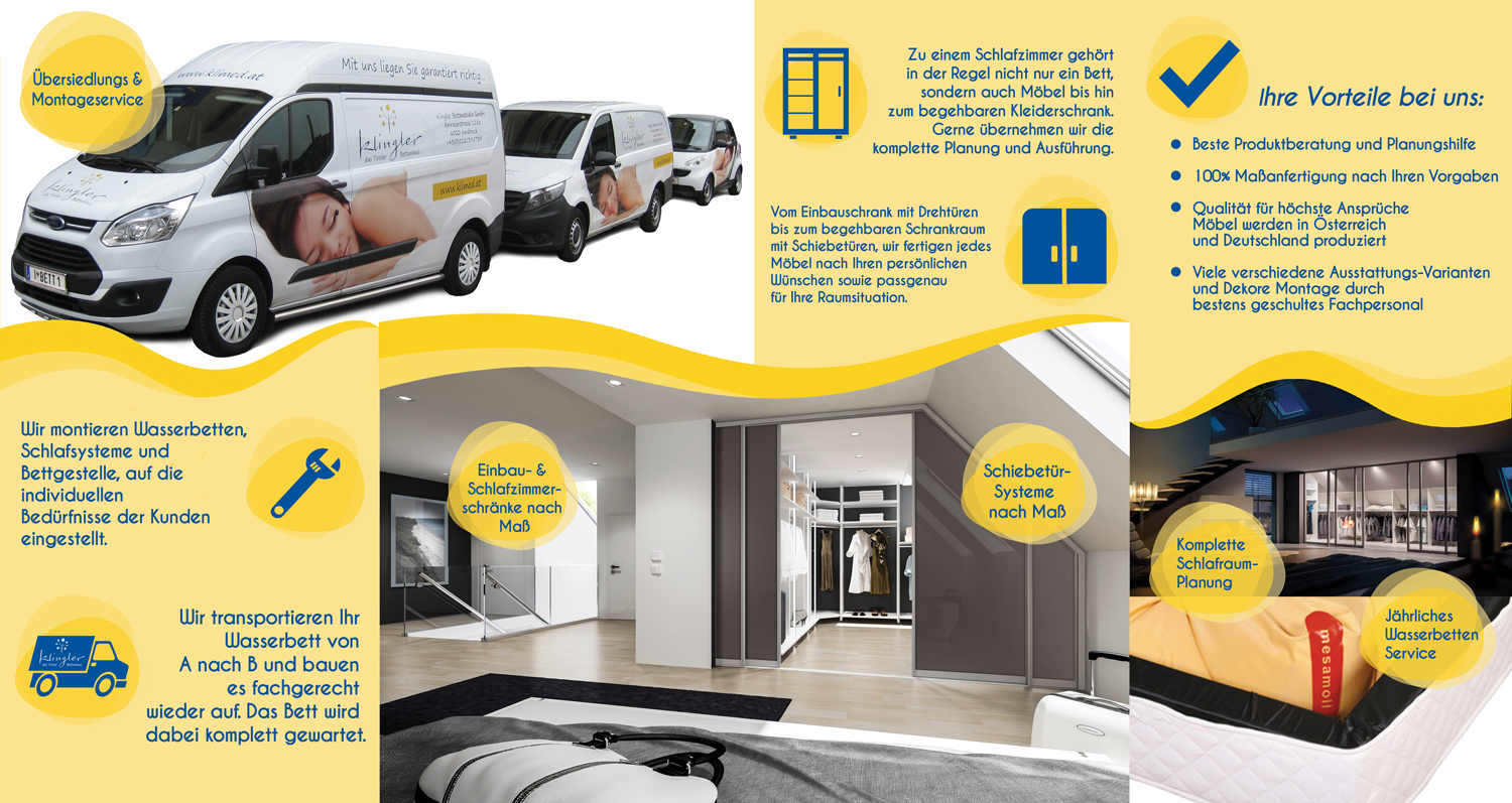 Flyer Design by fexdesign for Klingler Bettenstudio GmbH | Design #14605496