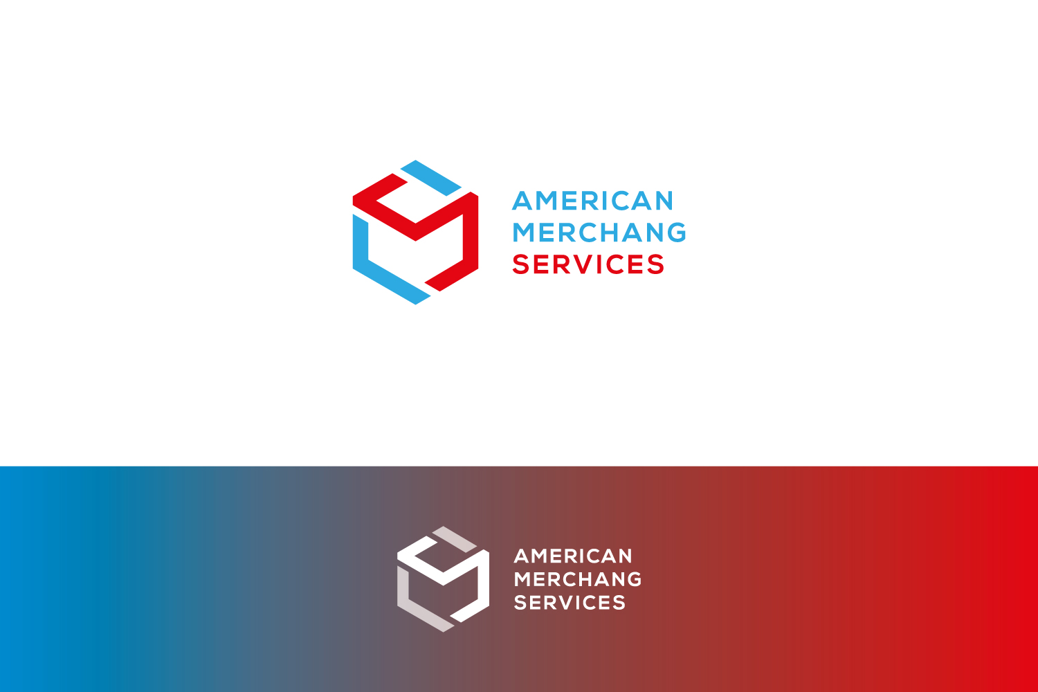 Logo Design by Azus for American Merchant Services, LLC | Design #14496629