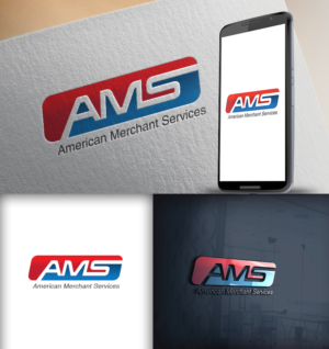 Logo Design by cracuz09 for American Merchant Services, LLC | Design: #14499843