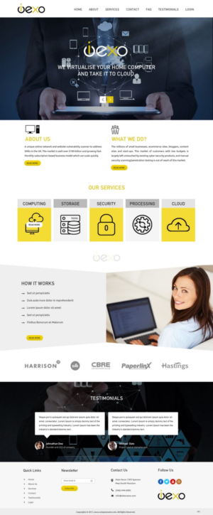 Web Design par pb pour Epic Global Inc | Design : #14509232