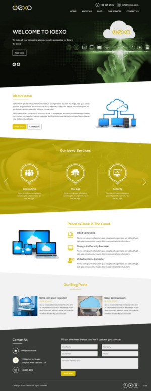 Web Design par pb pour Epic Global Inc | Design : #14509233