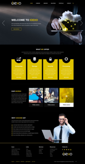 Web Design par pb pour Epic Global Inc | Design : #14509237