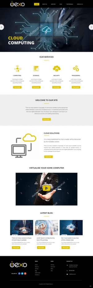 Web Design par pb pour Epic Global Inc | Design : #14509244