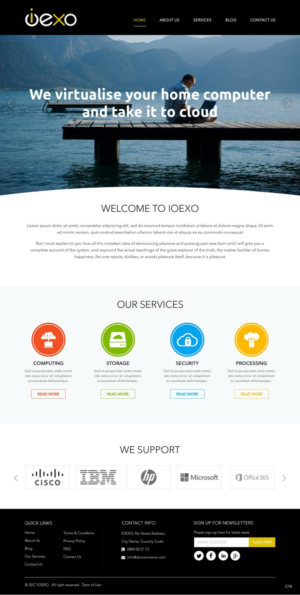Web Design par pb pour Epic Global Inc | Design : #14509246