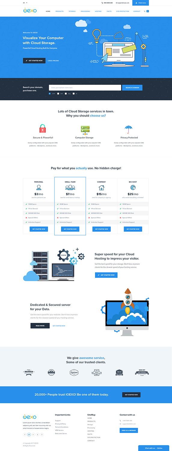 Web Design by MOATAZ AZAB for Epic Global Inc | Design #14552820