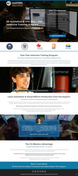 Web Design by pb for Canadian Tourism College | Design: #14509115