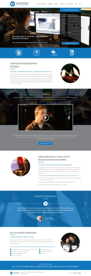Web Design by pb for Canadian Tourism College | Design: #14509118