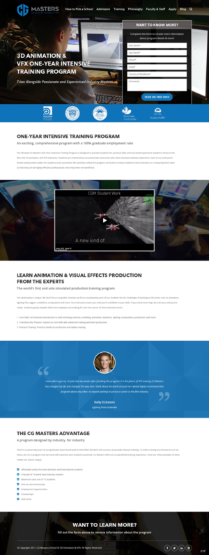 Web Design by pb for Canadian Tourism College | Design: #14509123
