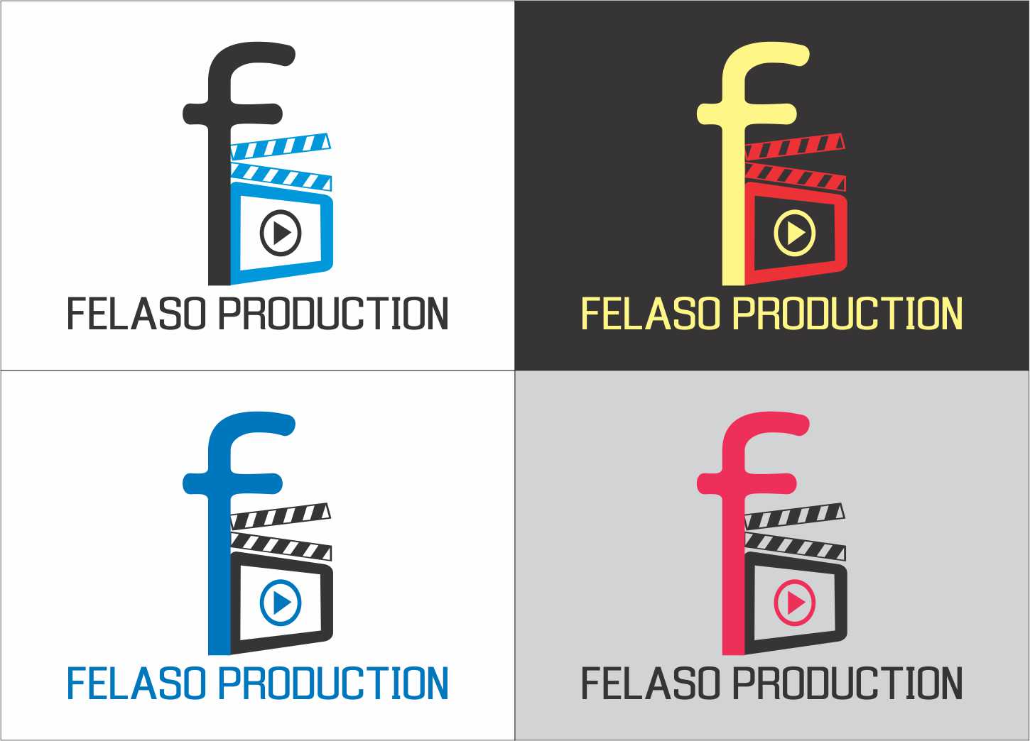 Logo Design by raajesh for felaso production | Design #14577676