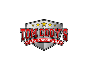 Logo Design by alpino for Tom's Pizza & Sports Bar | Design: #14548166