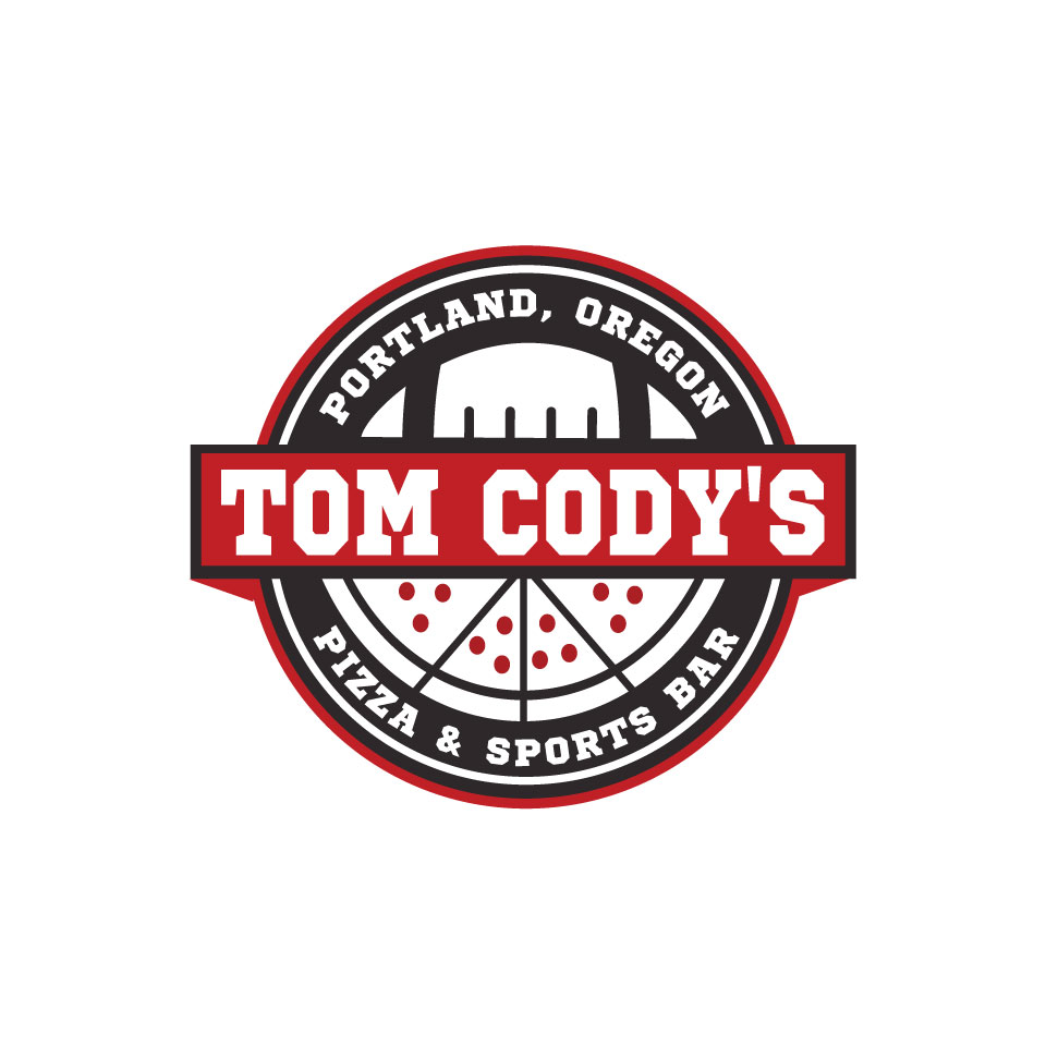 Logo Design by graphicartist4life for Tom's Pizza & Sports Bar | Design #14555061