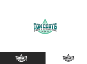 Logo Design by DUAL DESIGNER for Tom's Pizza & Sports Bar | Design: #14516876
