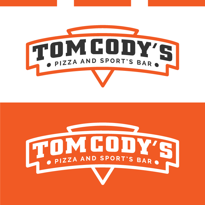Logo Design by sasuke_joel for Tom's Pizza & Sports Bar | Design #14511936