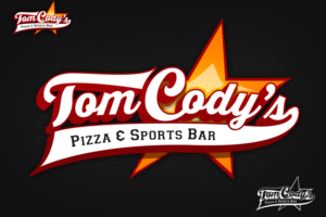 Logo Design by DEADCOOL for Tom's Pizza & Sports Bar | Design #14664041