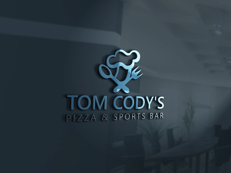 Logo Design by Top king  designer for Tom's Pizza & Sports Bar | Design #14523319