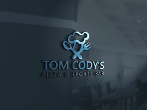 Logo Design by Top king  designer for Tom's Pizza & Sports Bar | Design: #14523319