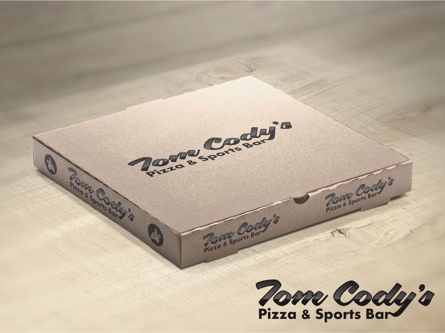 Design de Logo par aquabomb26 pour Tom's Pizza & Sports Bar | Design #14512535