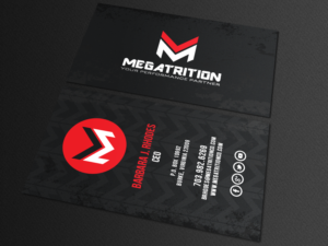 Dynamic Business Card for Sports Supplements Company | Business Card Design by chandrayaan.creative
