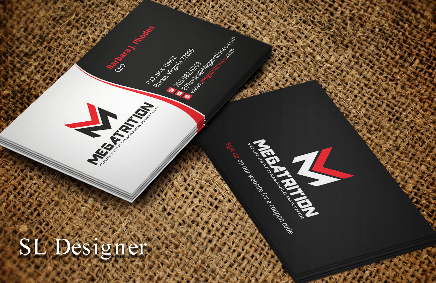 Business Card Design by SL Designer for this project | Design #14510984