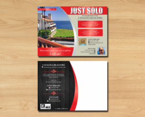 Diseño de Postal por ecorokerz para Catalina Realtors | Diseño: #14502371