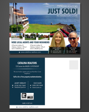 Diseño de Postal por ecorokerz para Catalina Realtors | Diseño: #14505152