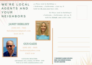 Postcard Design by GraphicsbyKarmen for Catalina Realtors | Design: #14505415