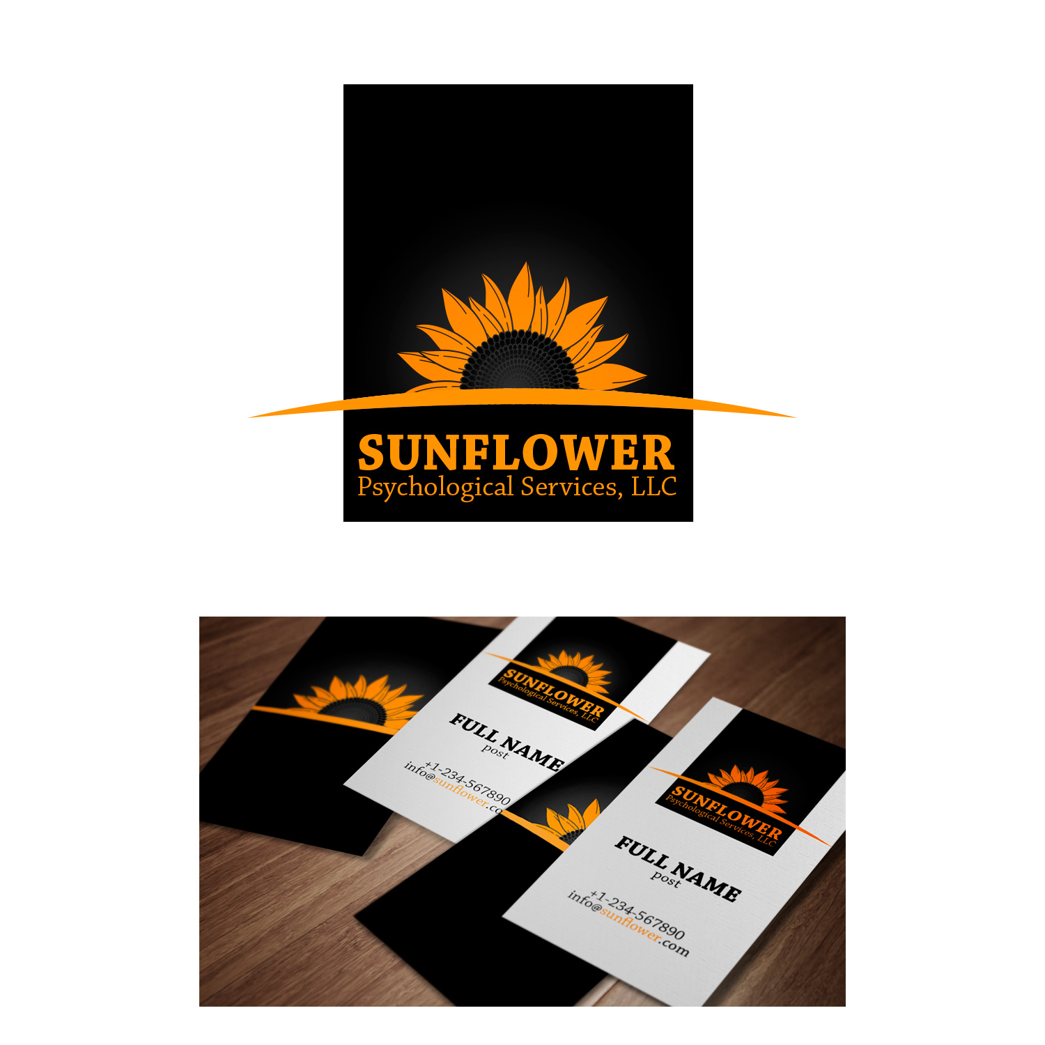 Logo Design by at-as for Sunflower Psychological Services, LLC | Design #14511530