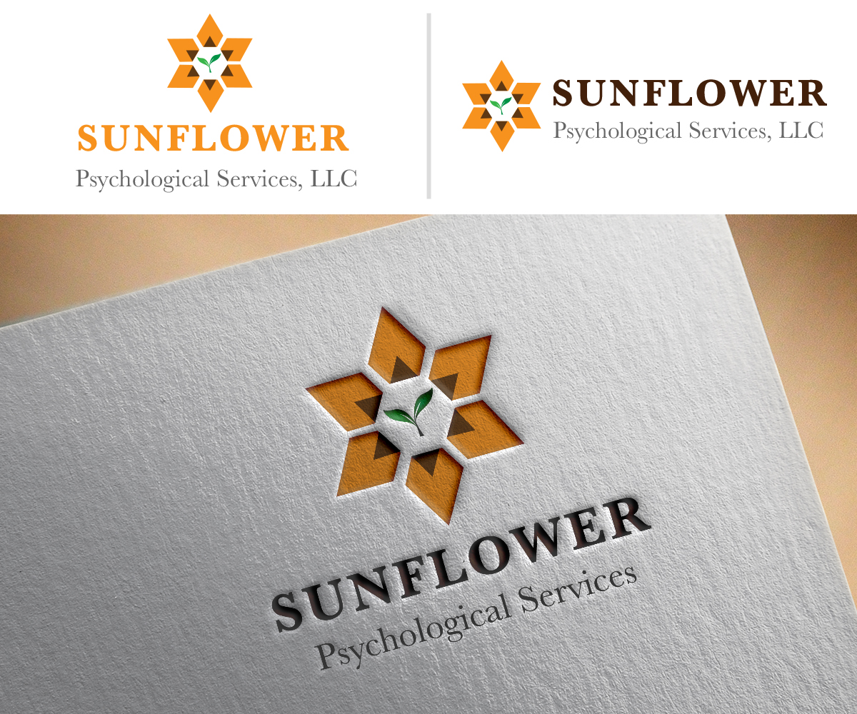 Logo-Design von A-Designs für Sunflower Psychological Services, LLC | Design #14512399