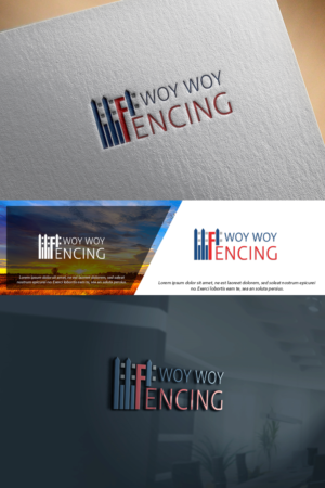 Logo Design by damian for Woy Woy Fencing | Design: #14519301