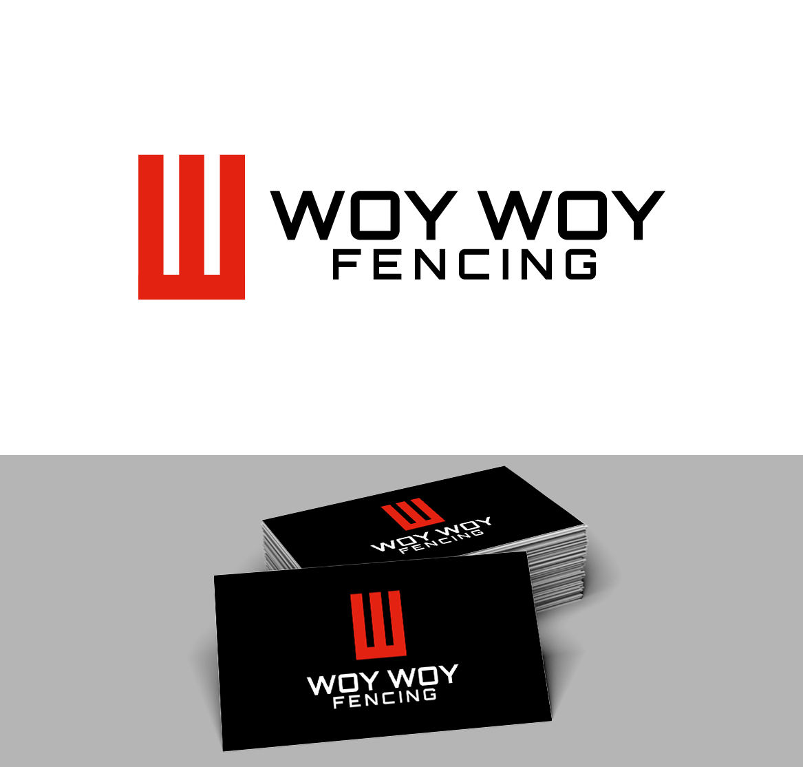 Logo Design by trufya for Woy Woy Fencing | Design #14567556