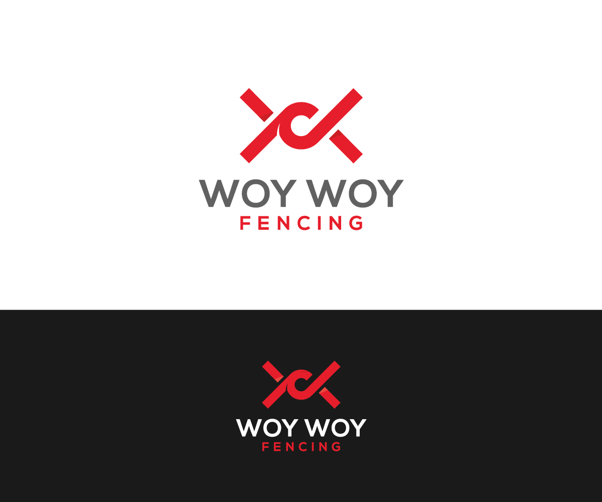 Logo Design by Azus for Woy Woy Fencing | Design #14512324