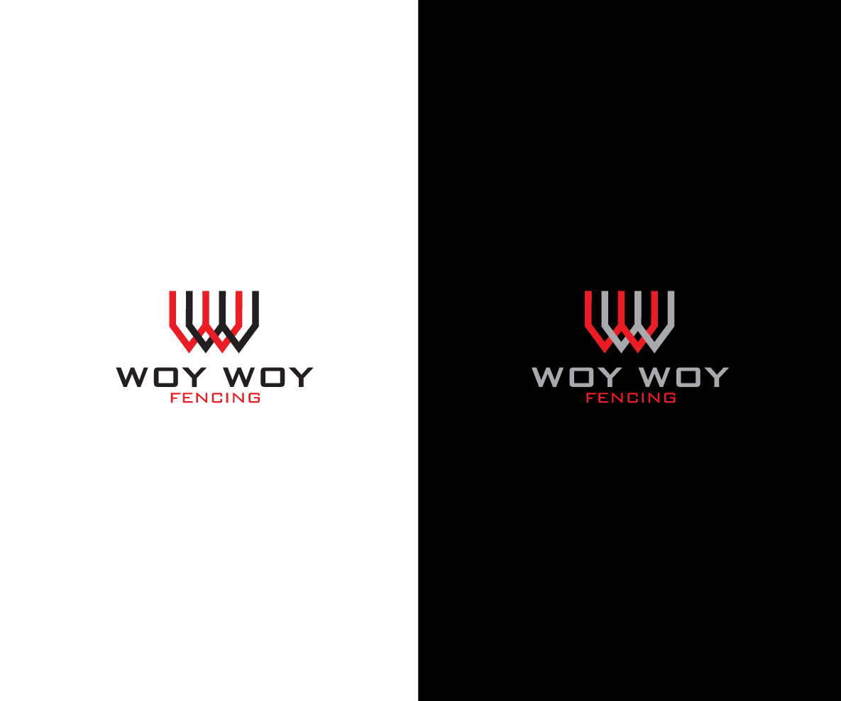 Logo Design by bijuak for Woy Woy Fencing | Design #14519388
