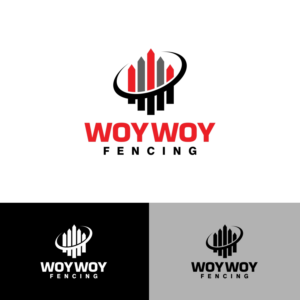 Logo Design by webeezine for Woy Woy Fencing | Design: #14517203