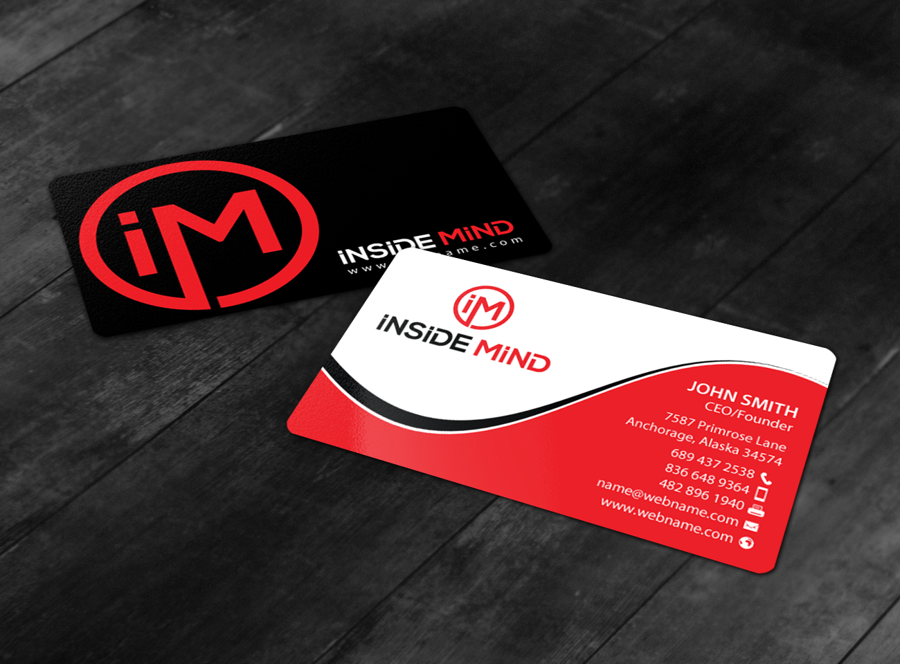 Business Card Design by chandrayaan.creative for this project | Design #14576344