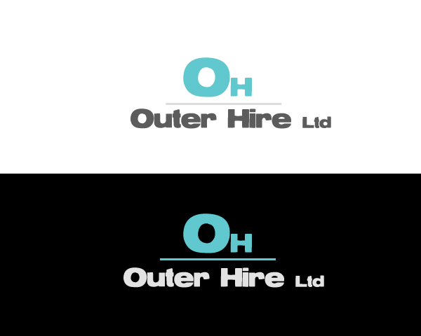 Logo Design by Tempted By Design for Outer Hire Ltd | Design #35412