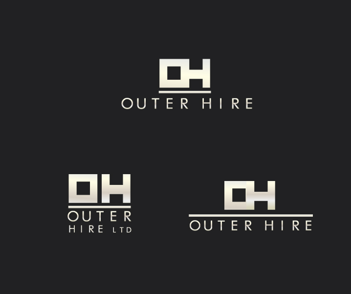 Logo Design by Stephanie Soon for Outer Hire Ltd | Design #35335
