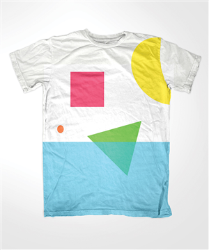 T-shirt Design by almancy