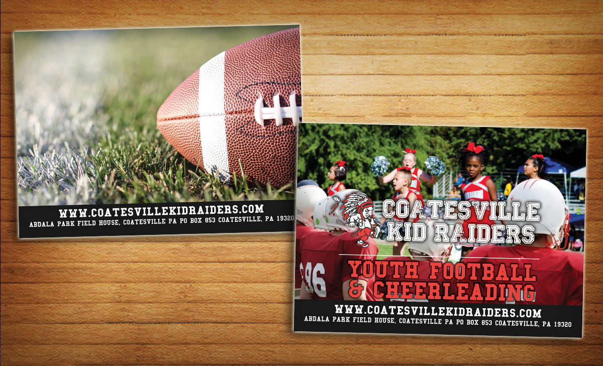 Diseño de Postal por alessandroevge para Coatesville Midget Football League | Diseño #14511091