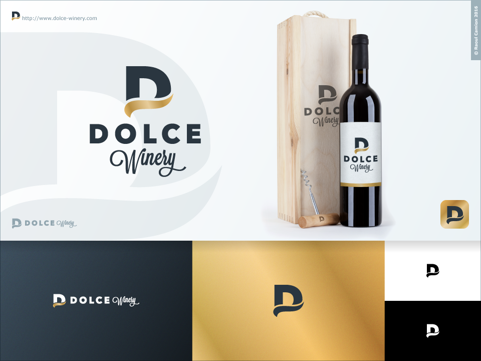 Logo Design by Raoul Camion for il Dolce Winery | Design #15166347
