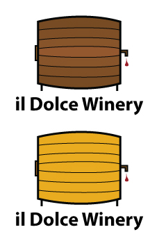 Logo Design by nierpiport for il Dolce Winery | Design #15182989