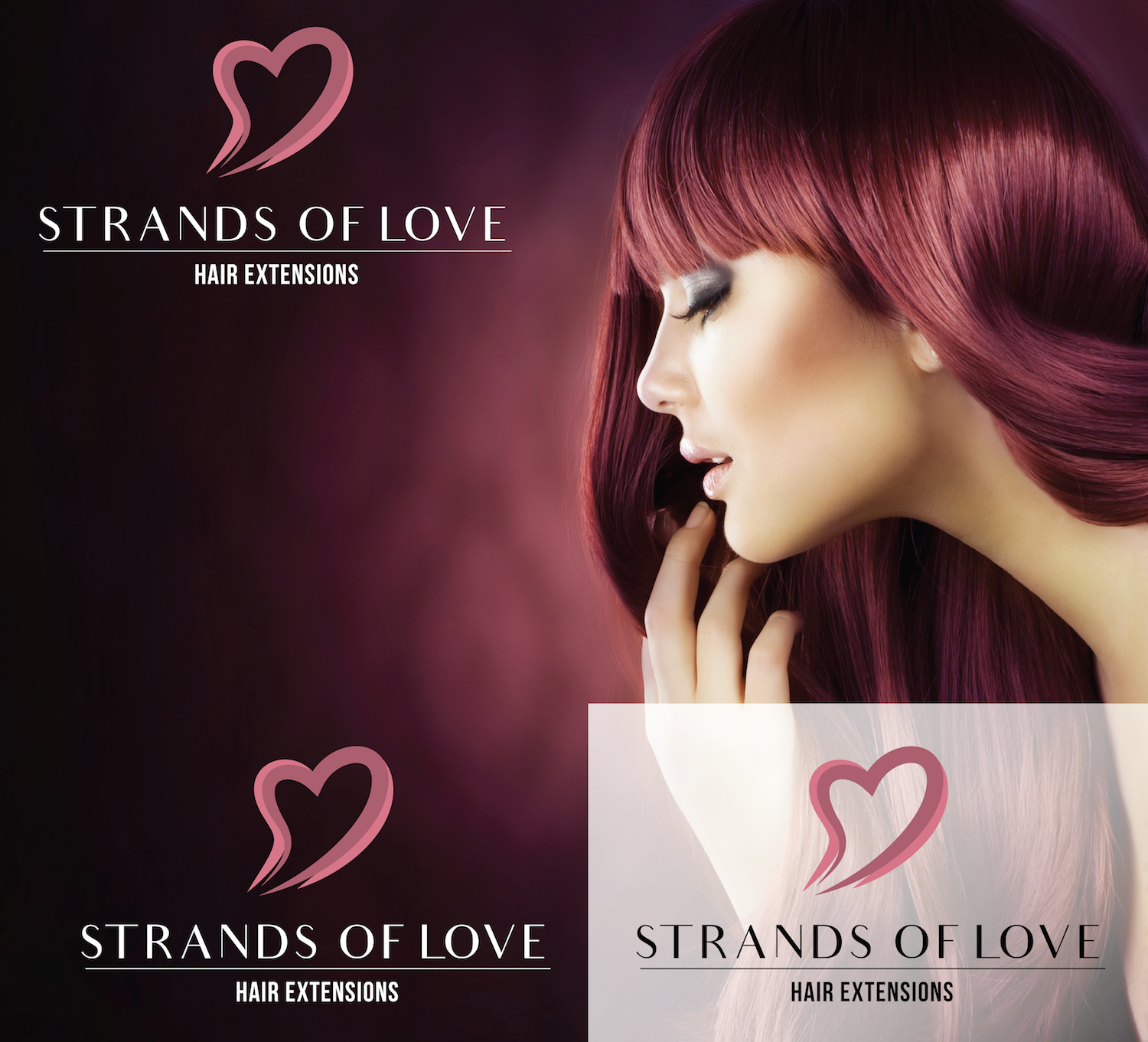 Logo Design by FulvioLazzariDesign for Strands of Love | Design #14532290