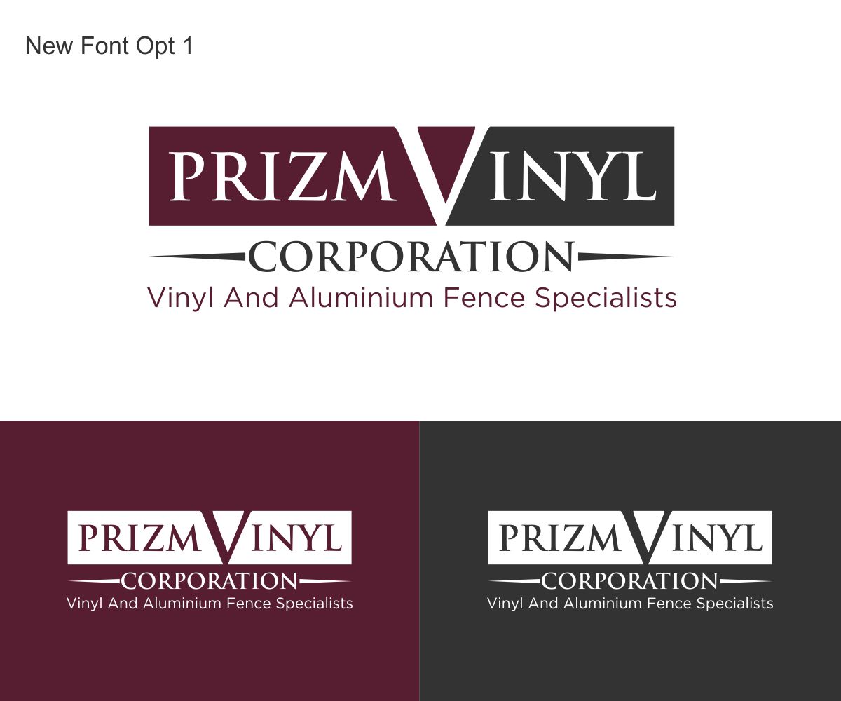 Logo Design by Custom Creative for Prizm Vinyl Corporation | Design #14542157