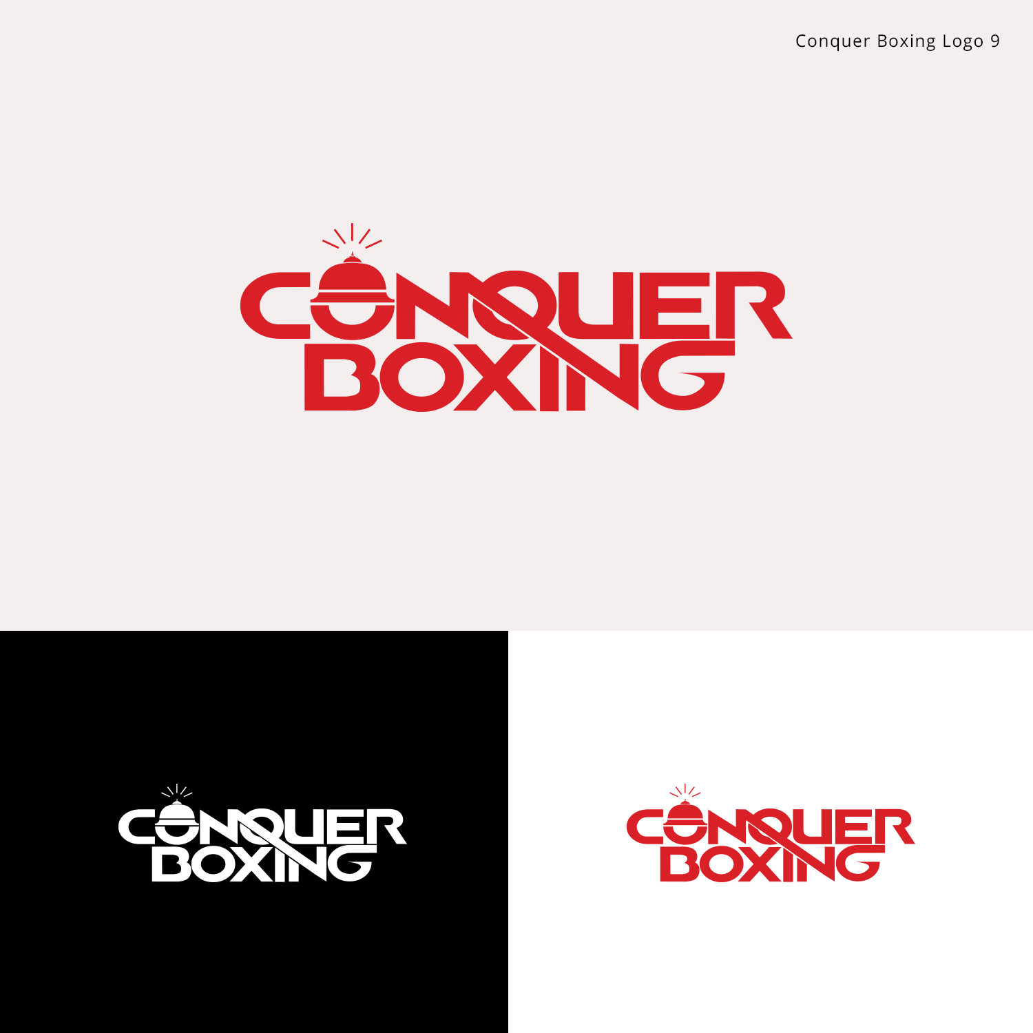Logo Design by Sketchweb for Conquer Boxing | Design #14573449