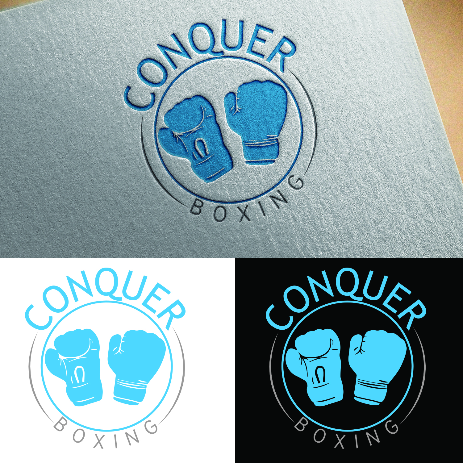 Logo Design by jameskatholine for Conquer Boxing | Design #14515088